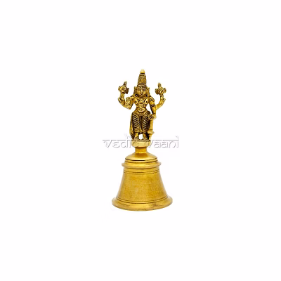 buy vishnu hand / temple bell by vedic vaani™ for spiritual bliss