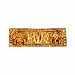 vastu shankh chakra plate - door hanging by vedic vaani™