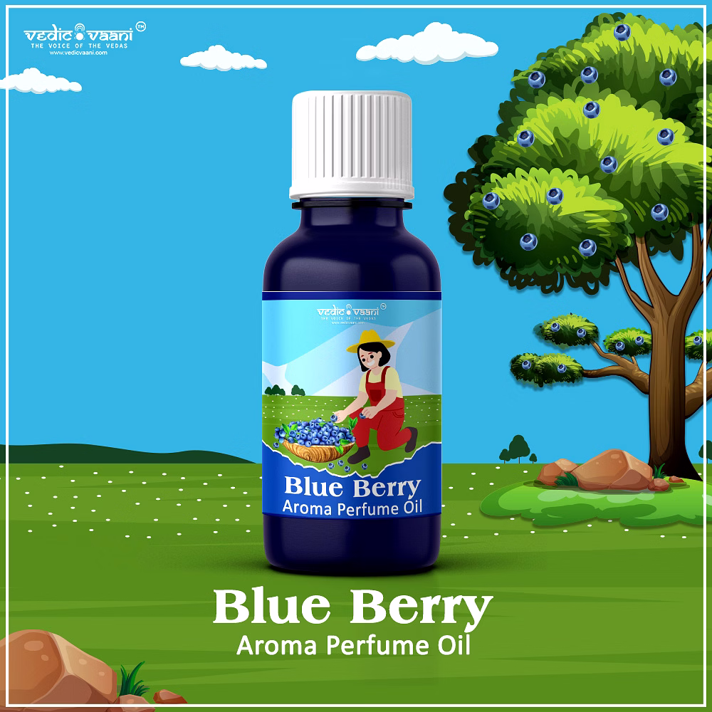 vedic vaani blue berry aroma perfume oil