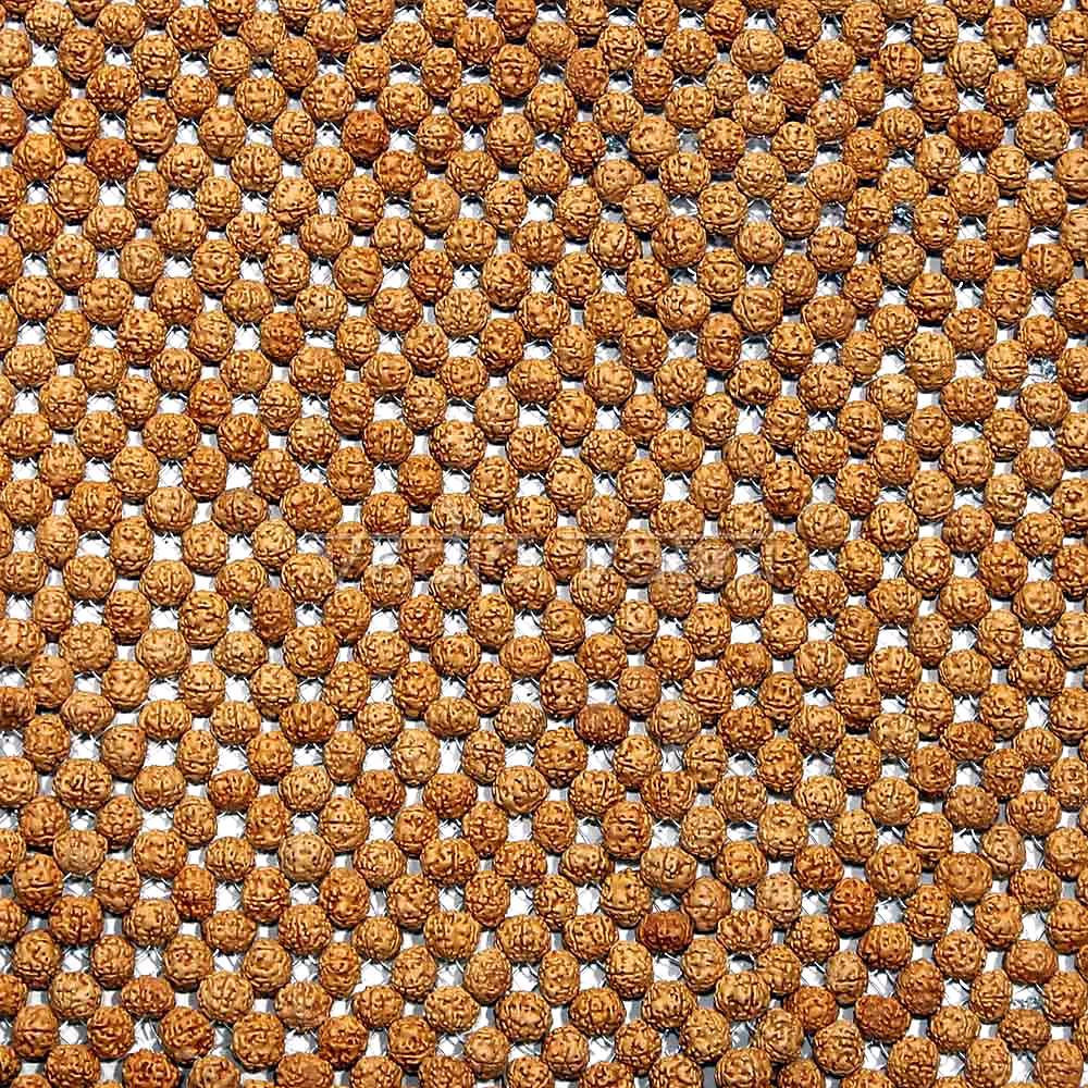 Aasan for Puja made of Rudraksha Beads image 3