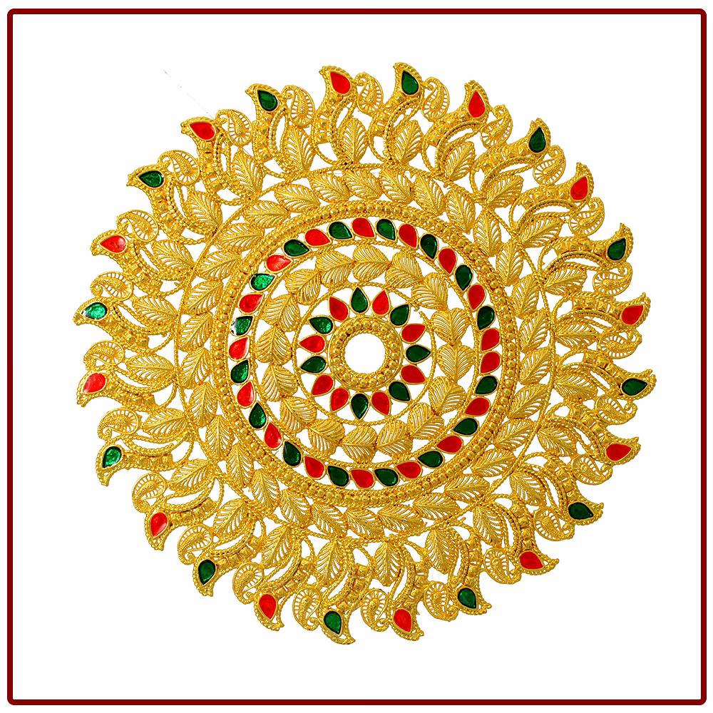 Lord Vishnu Sudarshana Chakra - Vedic Vaani™ Spiritual Home Decor and Ritual Accessory image 2