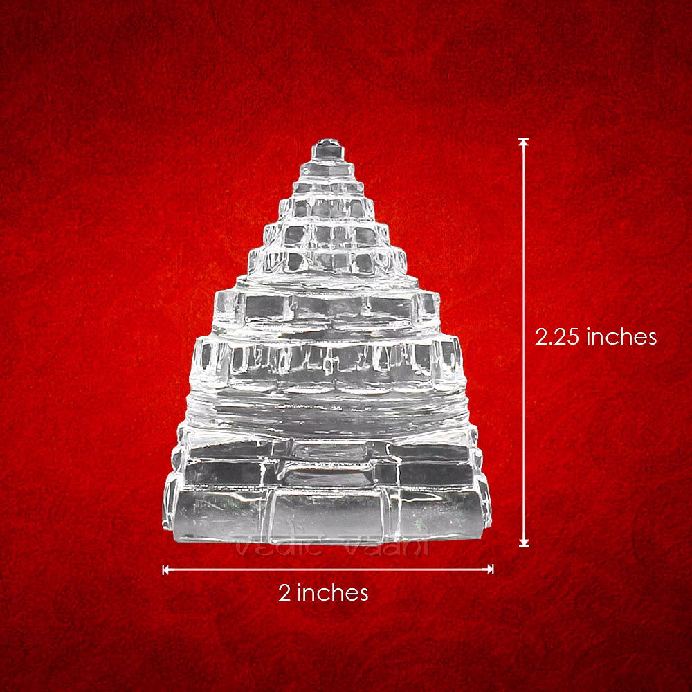 Shree Yantra in Crystal - 145 gms image 3