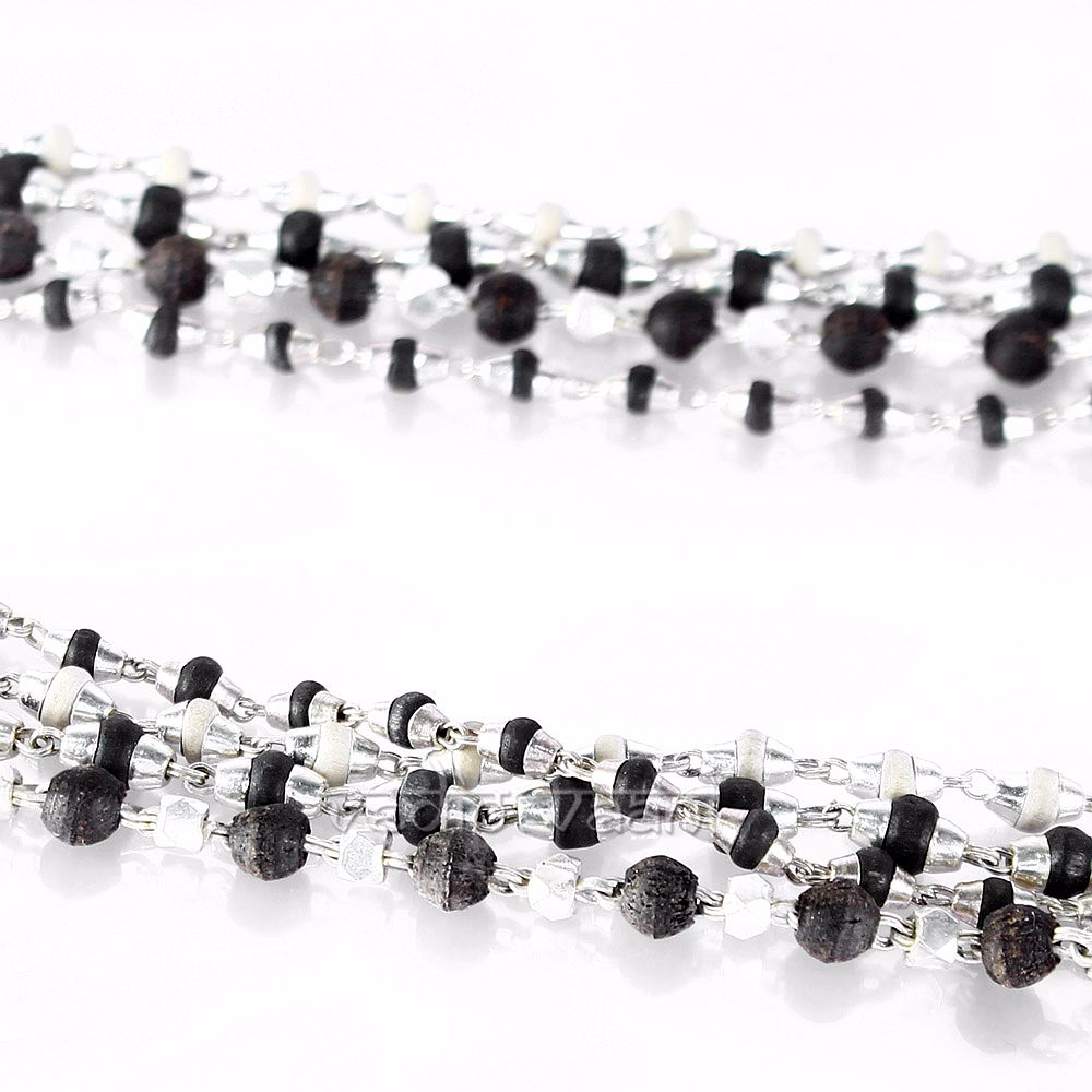 Tulsi Vrinda - Religious Kanthi Jewellery Set by Vedic Vaani™ image 4