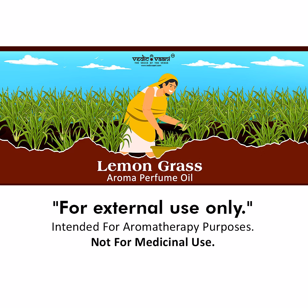 Vedic Vaani Lemon Grass Aroma Perfume Oil image 5