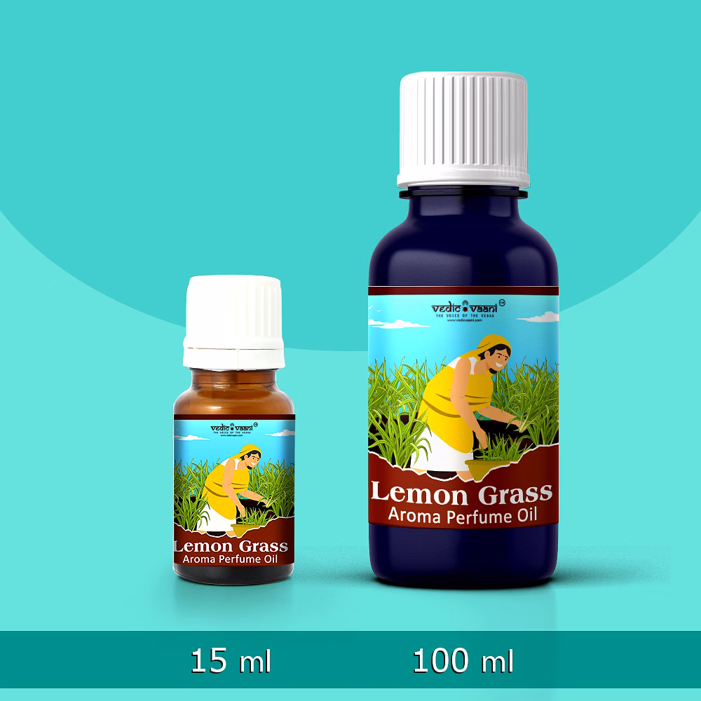 Vedic Vaani Lemon Grass Aroma Perfume Oil image 2