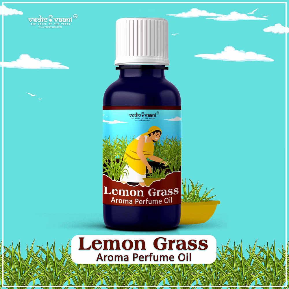 vedic vaani lemon grass aroma perfume oil