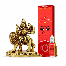 vedic vaani kalratri devi idol gift set for spiritual worship