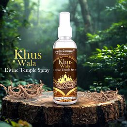 vedic vaani™ vedic vaani khus wala divine temple spray - positive energy room mist