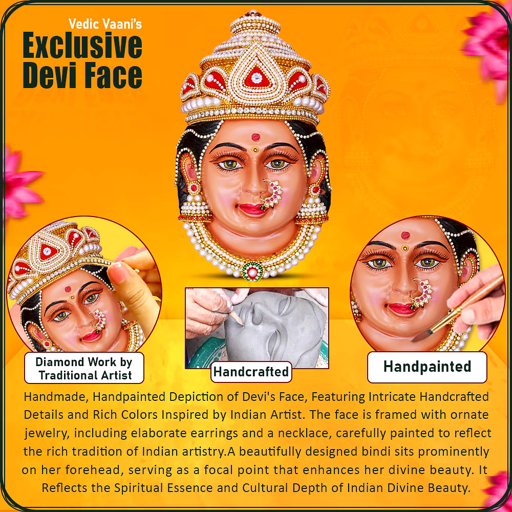 Mukhavata Mask (Face) of Devi Lakshmi image 5