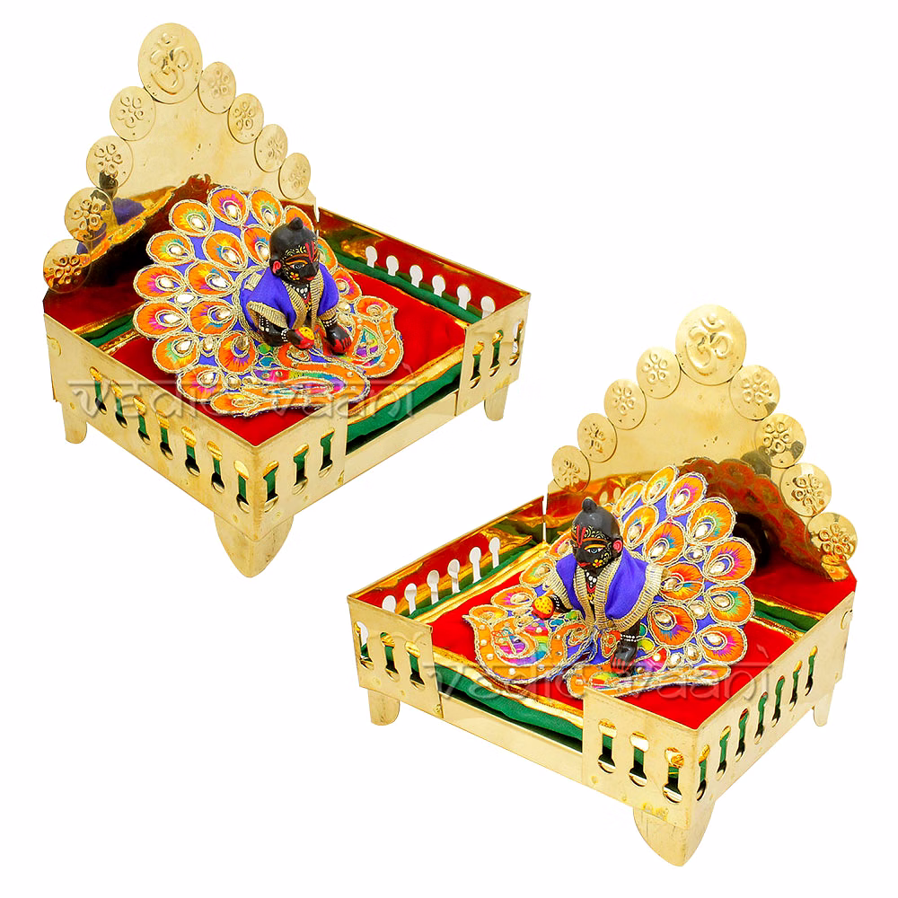 Laddu Gopal Bathakjee Sinhashan Set image 2