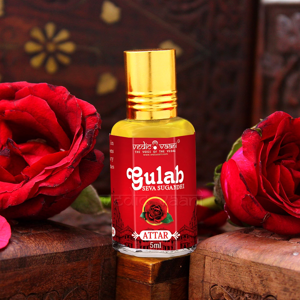 vedic vaani™ rose attar - 10 ml