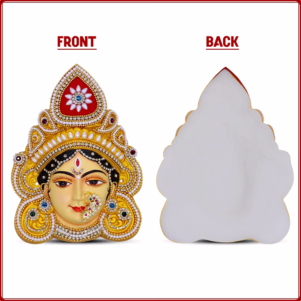 Attractive Mahalaxmi Face (Mask) Mukhavata image 3