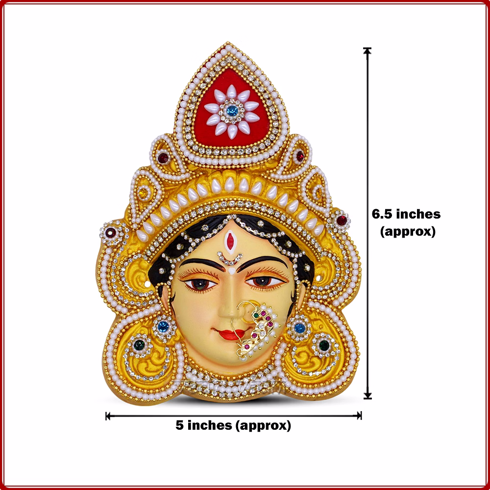 Attractive Mahalaxmi Face (Mask) Mukhavata image 4