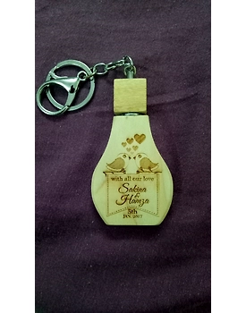 Wooden Keychain