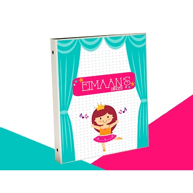 Ballerina Theme Binder-PPBR06