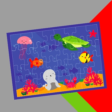 COLOUR-ME-IN PUZZLE - SEA-puzzle4