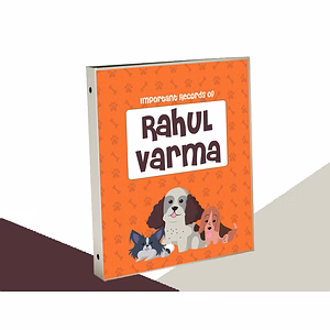 Doggie Love Theme Binder