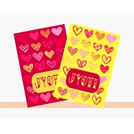 Heart Theme Notebook