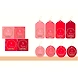 Elegance Theme Gift Tag Set-PPGS16-sm