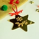 Star Ornament - GOLD MIRROR-OR1-sm