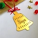 Bell Ornament - GOLD MIRROR-OR5-sm