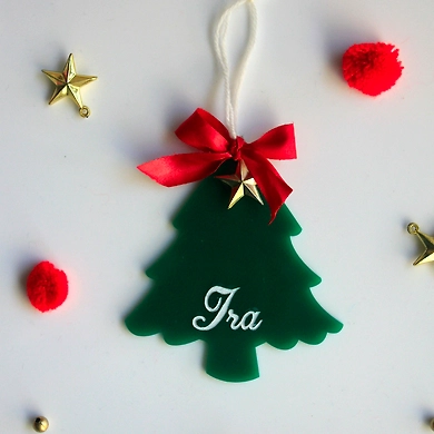 Tree Ornament-Green-cs17