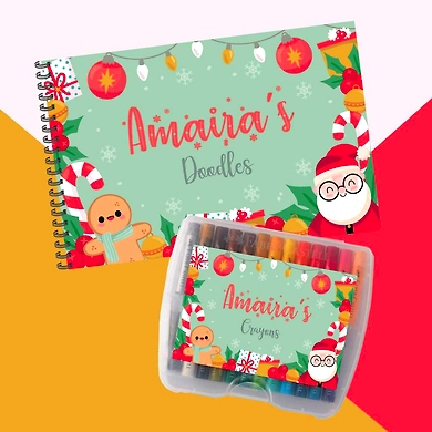Doodle Book with Crayons-CS1