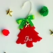 Tree Ornament-Red-cs16-sm