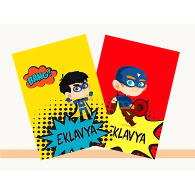Comis Superhero Theme Notebook-PPNB25