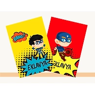 Comis Superhero Theme Notebook