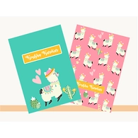Llama Theme Notebook