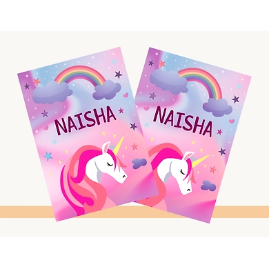 Unicorn Land Theme Notebook-PPNB18