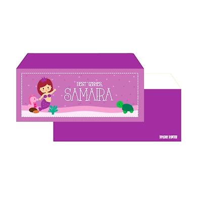 Mermaid Theme Envelope Set-PPEN14b