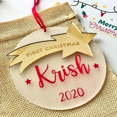 Shooting Star Ornament-CS2020-1