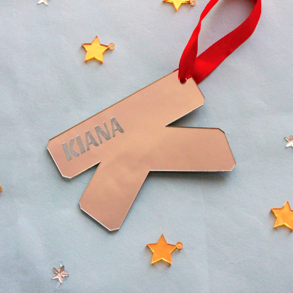 Alphabet Ornament-Silver image 1