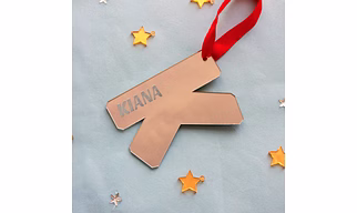 Alphabet Ornament-Silver