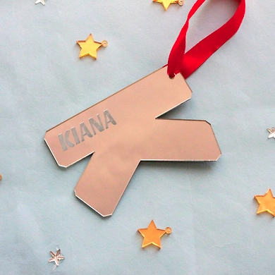 Alphabet Ornament-Silver-Christmas02