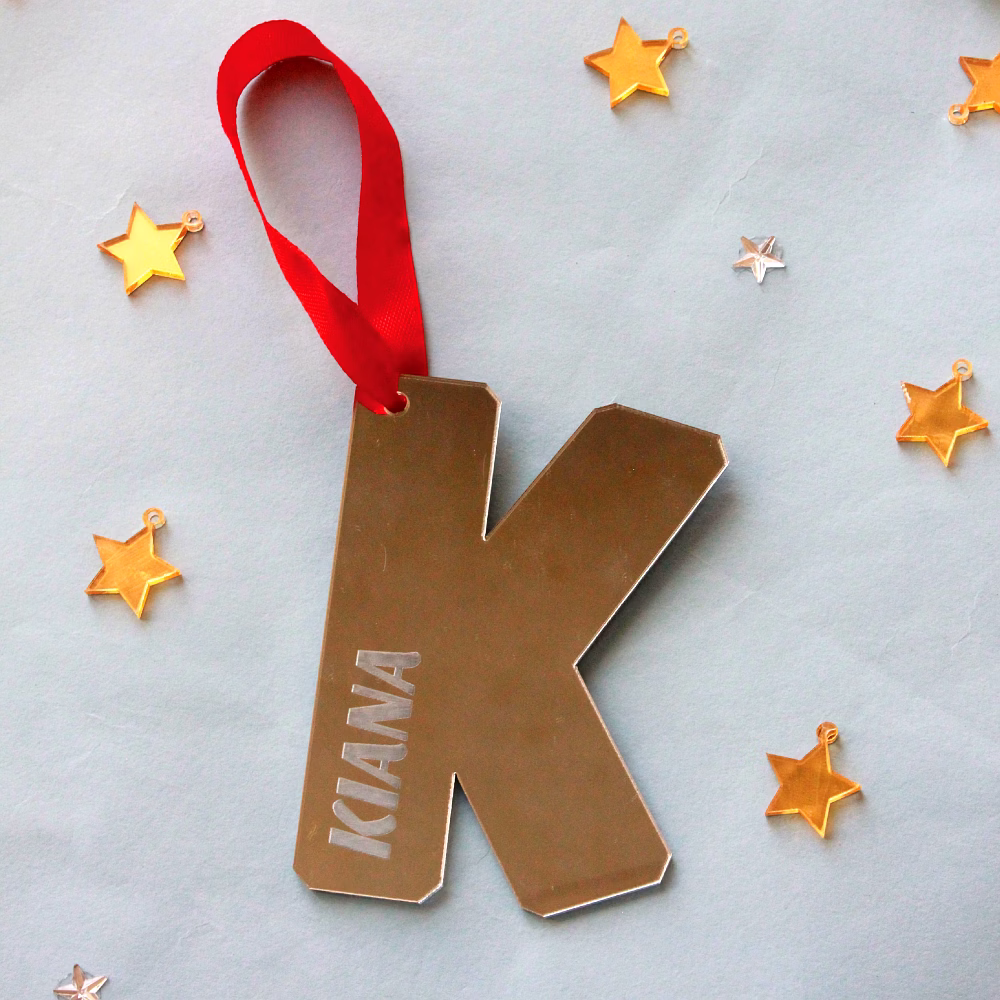 Alphabet Ornament-Silver image 2