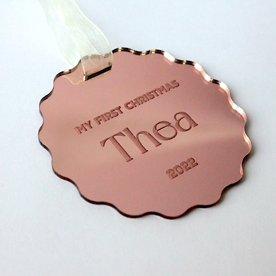 &quot;My First Christmas &quot;  ornament-1