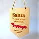 Santa Stop here flag-cs10-22-sm