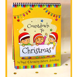countdown to christmas activity book