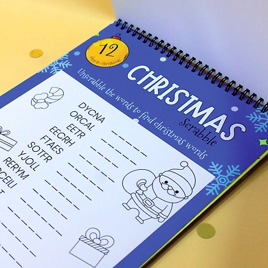Countdown to Christmas Activity Book-1