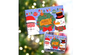 Doodle Book & Crayon Set