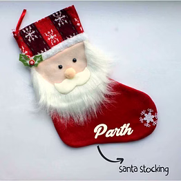 santa face stocking