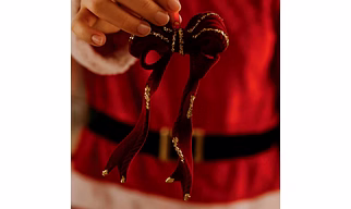 Velvet Bow Ornament