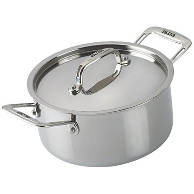 Alda Tri-Ply Stainless Steel Cook &amp; Serve Casserole with Lid-6383