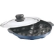 Vinod Cookware Non Stick Round Paniyarakkal with Lid, 22 cm, Aluminium-8391-sm