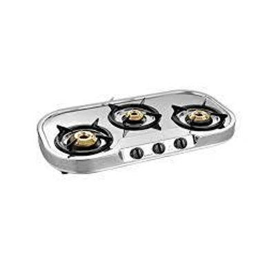 Sunflame Cooktop Spectra Range 3 Burner  Stainless Steel (N) Gas Stove-135
