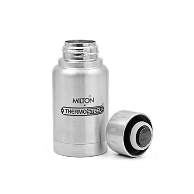 Milton Elfin Thermosteel Vaccum Flask Sliver-160ml-1