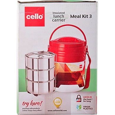 Cello Meal Kit Insulated Lunch Carrier-14401